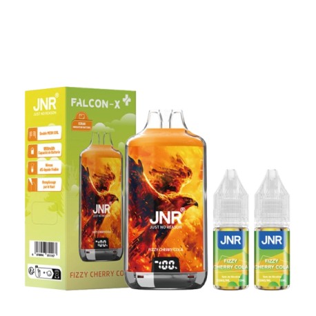 5 Pack de Falcon-X 28k 950mAh 18ml / 2% - Fizzy Cherry Cola