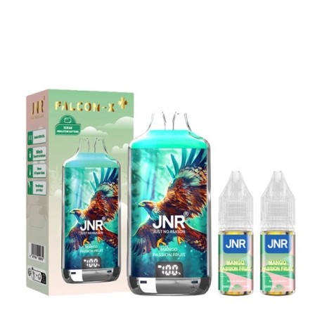 5 Pack de Falcon-X 28k 950mAh 18ml / 2% - Mango Passion Fruit