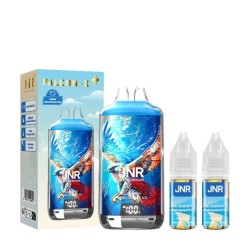 5 Pack de Falcon-X 28k 950mAh 18ml / 2% - Blueberry Pomegranate Ice