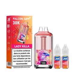 5 Pack de Falcon Gem+ 30K 950mAh 18ml / 2% - Lady Killa