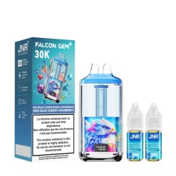 5 Pack de Falcon Gem+ 30K 950mAh 18ml / 2% - New Blue Cherry Cranberry