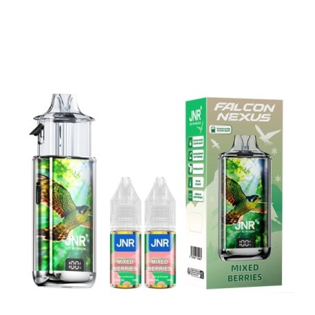 5 Pack de Falcon Nexus 40k 1000mAh 15ml / 2% - Mixed Berries