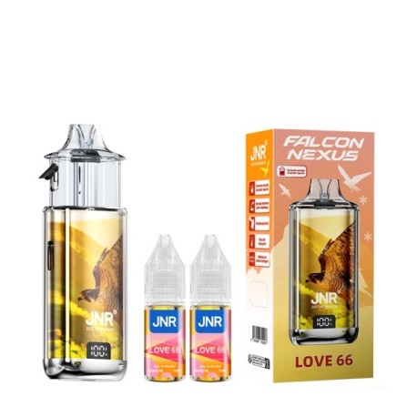 5 Pack de Falcon Nexus 40k 1000mAh 15ml / 2% - Love 66
