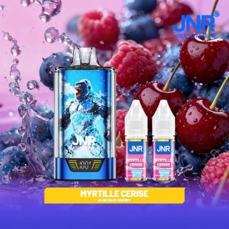 5 Pack de Gorilla X 43K 1000mAh 15ml / 2% - Blue Razz Cherry