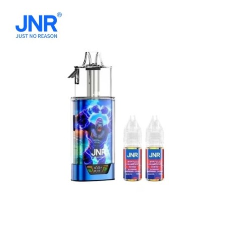 5 Pack de Gorilla X 43K 1000mAh 15ml / 2% - Blueberry Raspberry Cherry