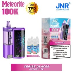 3 Pack de Meteorite 100K 1200mAh 10ml / 2% - Cherry Ice