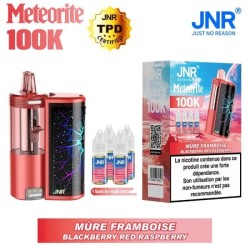 3 Pack de Meteorite 100K 1200mAh 10ml / 2% - Blackberry Red Raspberry