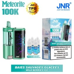 3 Pack de Meteorite 100K 1200mAh 10ml / 2% - Wild Berries Ice