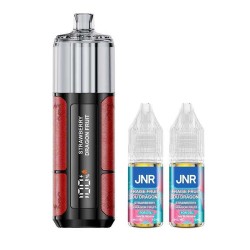 5 Pack de Shisha Pro 39K 1100mAh 20ml / 2% - Strawberry Dragon Fruit