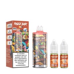 5 Pack de RazzBar 30K 650mAh 20ml / 2% - Cola Ice