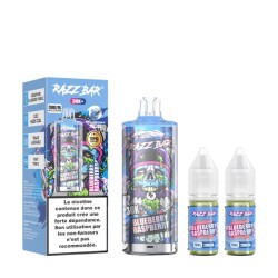 5 Pack de RazzBar 30K 650mAh 20ml / 2% - Blueberry Raspberry