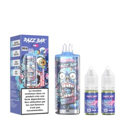 5 Pack de RazzBar 30K 650mAh 20ml / 2% - Blueberry Sour Raspberry