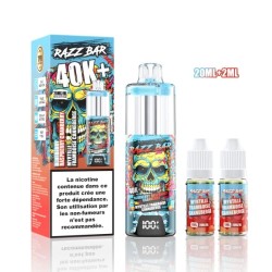5 Pack de RazzBar 40K+ 850mAh 20ml / 2% - Blueberry Raspberry Cranberry