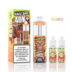 5 Pack de RazzBar 40K+ 850mAh 20ml / 2% - Dragon Fruit Ice