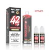 5 Pack de Shisha DL 42K+ 850mAh 20ml / 0.6% - Strawberry Punch