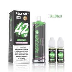 5 Pack de Shisha DL 42K+ 850mAh 20ml / 0.6% - Spearmint