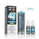 5 Pack de Shisha DL 42K+ 850mAh 20ml / 0.6% - Blueberry Raspberry Cranberry