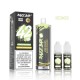 5 Pack de Shisha DL 42K+ 850mAh 20ml / 0.6% - Lemon Fresh Mint