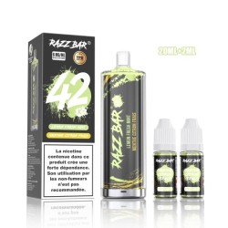 5 Pack de Shisha DL 42K+ 850mAh 20ml / 0.6% - Lemon Fresh Mint