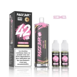 5 Pack de Shisha DL 42K+ 850mAh 20ml / 0.6% - Bubble Gum