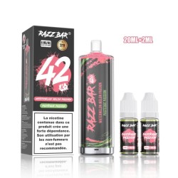 5 Pack de Shisha DL 42K+ 850mAh 20ml / 0.6% - Watermelon Melon Passion