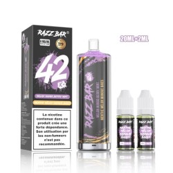 5 Pack de Shisha DL 42K+ 850mAh 20ml / 0.6% - Melon Mango Berry Mint