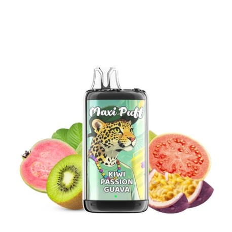 5 Pack de Leopard+ 40K 1100mAh 20ml / 2% - Kiwi Passion Fruit Guava