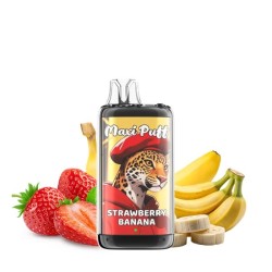 5 Pack de Leopard+ 40K 1100mAh 20ml / 2% - Strawberry Banana
