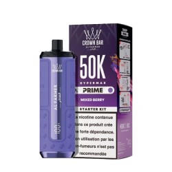 3 Pack de Hypermax Prime 50k 1000mAh 20ml / 6mg - Mixed Berry