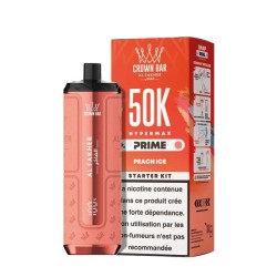 3 Pack de Hypermax Prime 50k 1000mAh 20ml / 6mg - Peach Ice