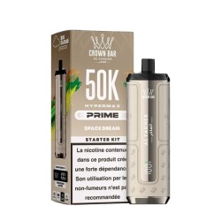 3 Pack de Hypermax Prime 50k 1000mAh 20ml / 6mg - Space Dream