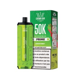 3 Pack de Hypermax Prime 50k 1000mAh 20ml / 6mg - Lemon Mint