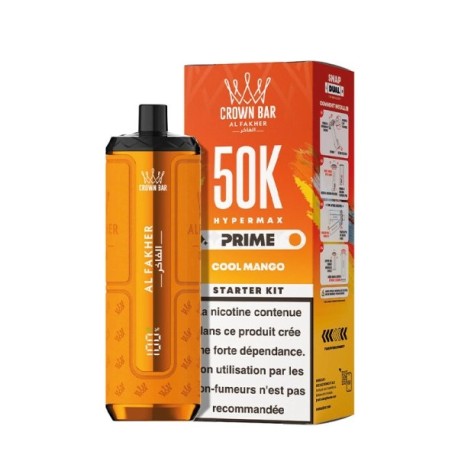 3 Pack de Hypermax Prime 50k 1000mAh 20ml / 6mg - Cool Mango