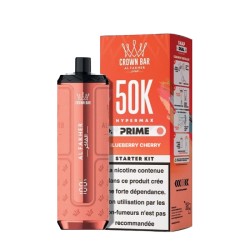 3 Pack de Hypermax Prime 50k 1000mAh 20ml / 6mg - Blueberry Cherry
