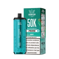 3 Pack de Hypermax Prime 50k 1000mAh 20ml / 6mg - Mint