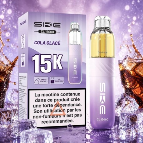 5 Packs de CL15000 15k 1100mAh 2% - Cola Glacé