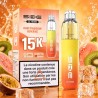 5 Packs de CL15000 15k 1100mAh 2% - Kiwi Passion Goyave