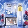 5 Packs de CL15000 15k 1100mAh 2% - Myrtille Framboise