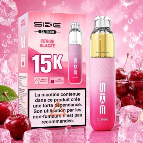 5 Packs de CL15000 15k 1100mAh 2% - Cerise Glacée