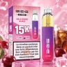 5 Packs de CL15000 15k 1100mAh 2% - Cola Cerise Glacé