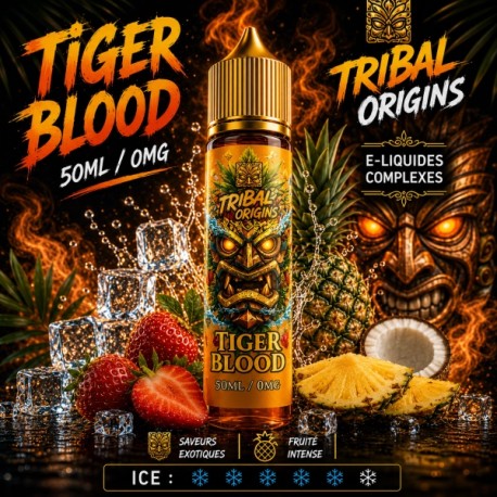 3x Tiger Blood 50ML