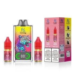 5 Packs de Leopard 40K 20mg - Strawberry Ice