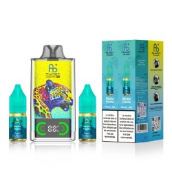 5 Packs de Leopard 40K 20mg - Cool Mint