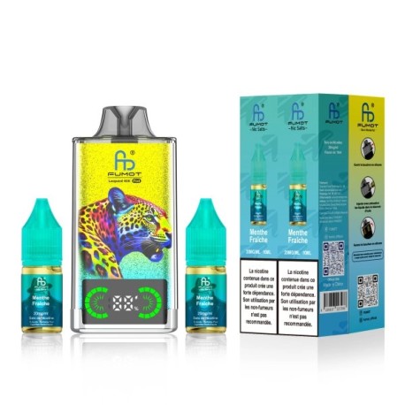 5 Packs de Leopard 40K 20mg - Cool Mint