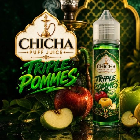 3x Triple Pommes 50ML