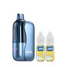 5 Packs de Whale 38K 1000mAh 2% - Blue Razz Cherry