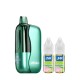 5 Packs de Whale 38K 1000mAh 2% - Passion Fruit Kiwi