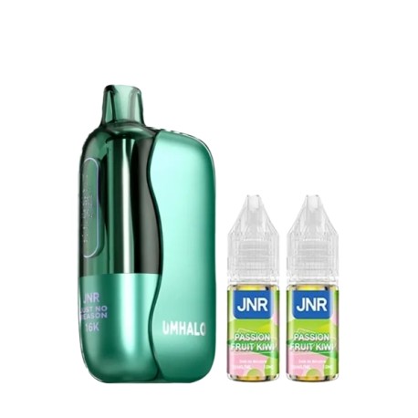 5 Packs de Whale 38K 1000mAh 2% - Passion Fruit Kiwi