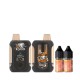 5 Packs de Lyco Mini Box 80K 1000mAh 2% - Peach Berry
