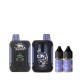 5 Packs de Lyco Mini Box 80K 1000mAh 2% - Blue Razz Cherry